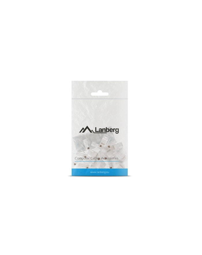 Lanberg wtyk sieciowy RJ45 (8P8C) KAT.6 UTP (20 SZT) DO LINKI I DO DRUTU główny