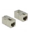MODUŁ KEYSTONE GNIAZDO RJ45->RJ45 STP CAT 6A DO PUSZKI MONTAŻOWEJ DELOCK - nr 14