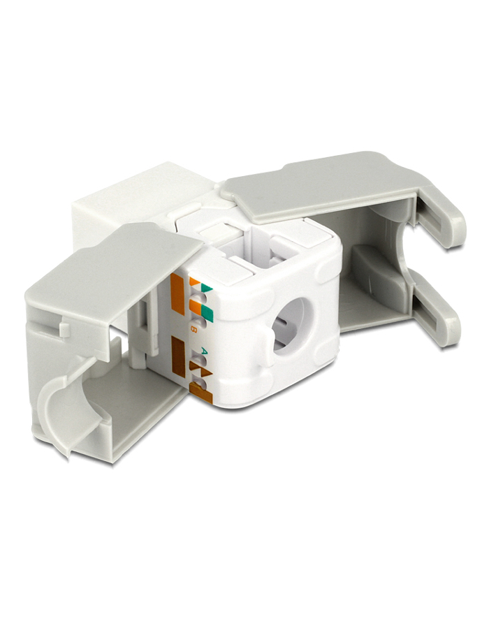 MODUŁ KEYSTONE GNIAZDO RJ45->LSA UTP CAT 6 DO PUSZKI MONTAŻOWEJ DELOCK główny