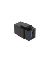 MODUŁ KEYSTONE GNIAZDO USB 3.0 A(F)->USB A(F) DO PUSZKI MONTAŻOWEJ DELOCK - nr 3