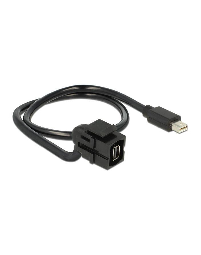 Delock Moduł Keystone, wtyk żeński > mini DisplayPort, wtyk męski, 110° główny