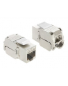 MODUŁ KEYSTONE GNIAZDO RJ45->LSA STP CAT 6A DO PUSZKI MONTAŻOWEJ DELOCK - nr 12