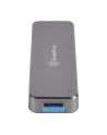 Silverstone SST-MS09C M.2 SATA external SSD Enclosure, USB 3.1 Gen 2, charcoal - nr 10