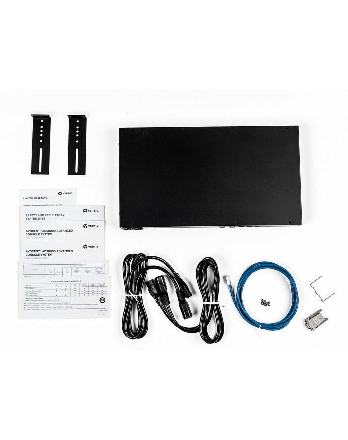 vertiv Avocent 32-Port ACS8000 Console System w. dual AC Power Supply and Analog Modem główny