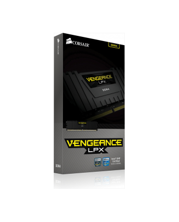 CORSAIR Vengeance LPX Pamięć DDR4 8GB 3000MHz CL16 1.35V XMP 2.0 Czarna