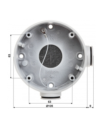 Metalowa puszka przyłączeniowa Hikvision DS-1260ZJ nr 1
