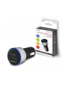 SAVIO SA-06/B Ładowarka samochodowa ze wsparciem Quick Charge 3.0, 2xUSB, czarny - nr 9