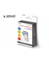 SAVIO SA-06/W Ładowarka samochodowa ze wsparciem Quick Charge 3.0, 2xUSB, biały - nr 2