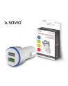 SAVIO SA-06/W Ładowarka samochodowa ze wsparciem Quick Charge 3.0, 2xUSB, biały - nr 8