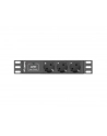 lanberg Listwa zasilająca Rack PDU 10 1U 3x Schuko 2m 16A czarna - nr 16