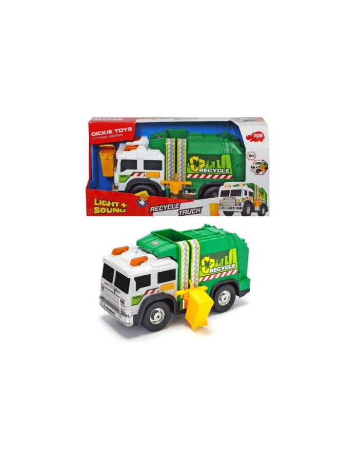 Śmieciarka zielona 30cm AS Dickie główny