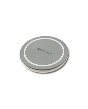 Qoltec Ładowarka indukcyjna RING | Qualcomm QuickCharge 3.0 | 10W | szary nr 1