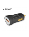 SAVIO SA-05/B Ładowarka samochodowa ze wsparciem Quick Charge 3.0 - nr 1