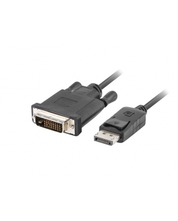 Lanberg kabel Displayport(M) V1.2->DVI-D(M)(24+1) 1.8m Czarny DUAL LINK