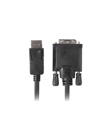 Lanberg kabel Displayport(M) V1.2->DVI-D(M)(24+1) 1.8m Czarny DUAL LINK