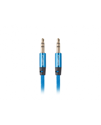 Lanberg Premium kabel Audio Mini jack 3,5mm 3pin, 1m Niebieski