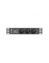 lanberg Listwa zasilająca Rack PDU 10 1U 3x PL 2m 10A czarna C14 - nr 2