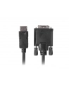 Lanberg kabel Displayport(M) V1.2->DVI-D(M)(24+1) 1.8m Czarny DUAL LINK - nr 6