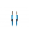 Lanberg Premium kabel Audio Mini jack 3,5mm 3pin, 3m Niebieski - nr 2