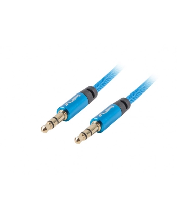Lanberg Premium kabel Audio Mini jack 3,5mm 3pin, 3m Niebieski