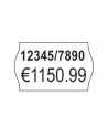 avery zweckform Usuwalne etykiety cenowe w rolce do metkownic dwurzędowych, białe, 26 x 16mm, 12000 sztuk - nr 3