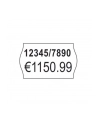 avery zweckform Etykiety cenowe w rolce do metkownic dwurzędowych, białe, 26 x 16mm, 12000 sztuk - nr 6
