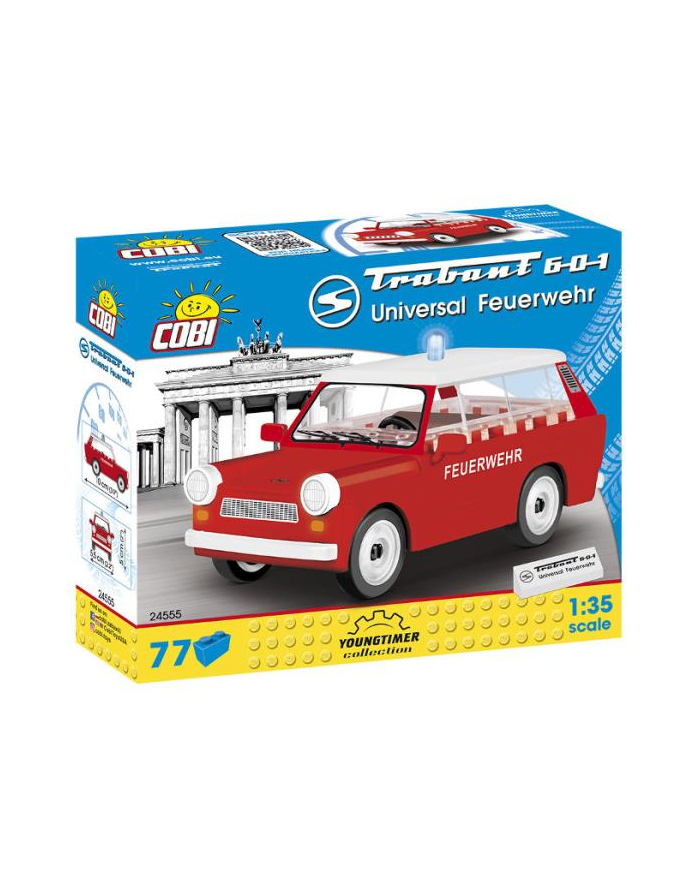 COBI 24555 Trabant 601 Universal Feuerwehr główny