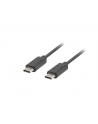 lanberg Kabel USB-C M/M 3.1 0.5m czarny - nr 1
