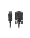 lanberg Kabel DisplayPort - DVI-D(24+1) M/M 1m czarny - nr 7