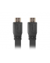 lanberg Kabel HDMI-HDMI M/M v2.0 0.5m czarny płaski - nr 2