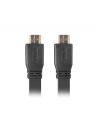 lanberg Kabel HDMI-HDMI M/M v2.0 0.5m czarny płaski - nr 4