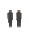 lanberg Kabel HDMI-HDMI M/M v2.0 0.5m czarny płaski - nr 6