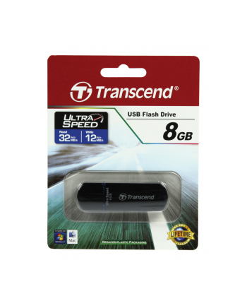 transcend Pendrive JETFLASH 600  8GB USB2.0 czarny