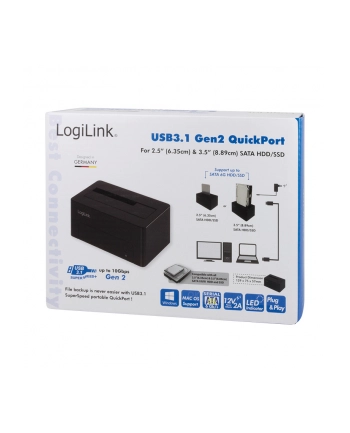 logilink Stacja dokująca USB3.0 dla 2.5/3.5 SATA HDD/SDD nr 2