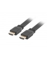 lanberg Kabel HDMI-HDMI M/M v2.0 3m czarny płaski - nr 8