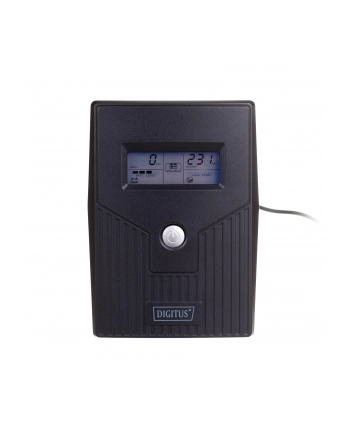 digitus Zasilacz awaryjny UPS Line-Ineractive LCD, 600VA/360W nr 1