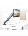 techly Ramię biurkowe LED/LCD 13-27 cali 6kg ze sprężyną gazową, audio/USB - nr 4