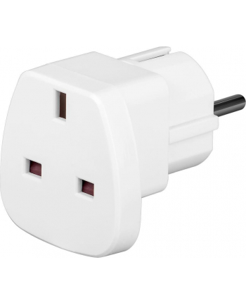techly Adapter wtyku zasilania UK/EU 13A, UK/BS -CEE 7/7 biały nr 1