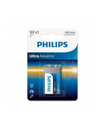 philips Bateria Ultra Alkaline 9V 1szt. blister