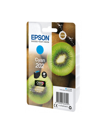 epson Tusz T02F2 Błękitny 4.1 ml do XP-6000 nr 2
