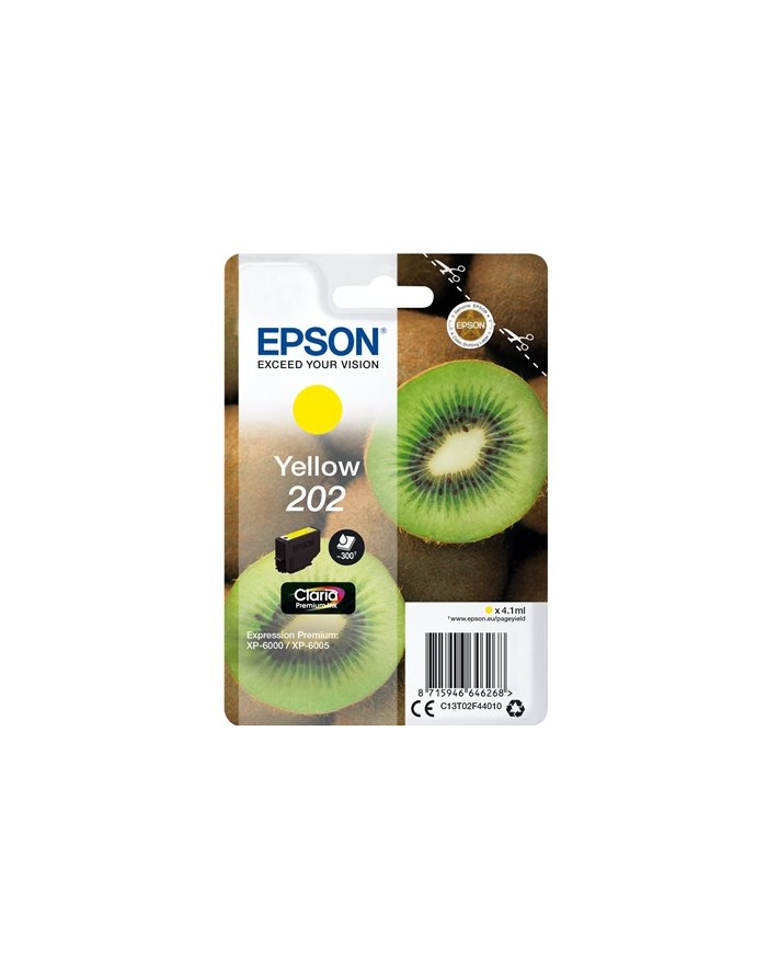 epson Tusz T02F4  Źółty 4.1ml do XP-6000 główny