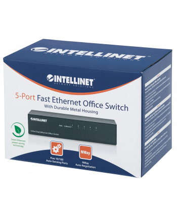 intellinet Przełącznik Ethernet 5x 10/100 Mbps RJ45 desktop