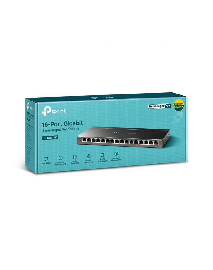 tp-link Przełącznik SG116E 16xGbE główny