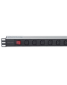 intellinet Listwa zasilająca rack 19 1U 110V-250V/10A 8 gniazd C13 kabel 2m - nr 20