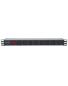 intellinet Listwa zasilająca rack 19 1U 110V-250V/10A 8 gniazd C13 kabel 2m - nr 27