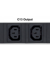 intellinet Listwa zasilająca rack 19 1U 110V-250V/10A 8 gniazd C13 kabel 2m - nr 29