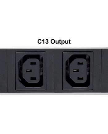 intellinet Listwa zasilająca rack 19 1U 110V-250V/10A 8 gniazd C13 kabel 2m nr 1