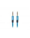 lanberg Kabel Premium Minijack - Minijack M/M 3.5mm 1m niebieski - nr 4