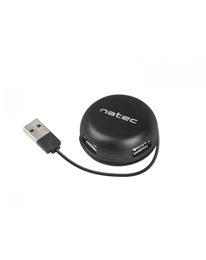 natec Hub USB 4 porty Bumblebee USB 2.0 czarny główny