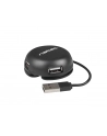 natec Hub USB 4 porty Bumblebee USB 2.0 czarny - nr 19